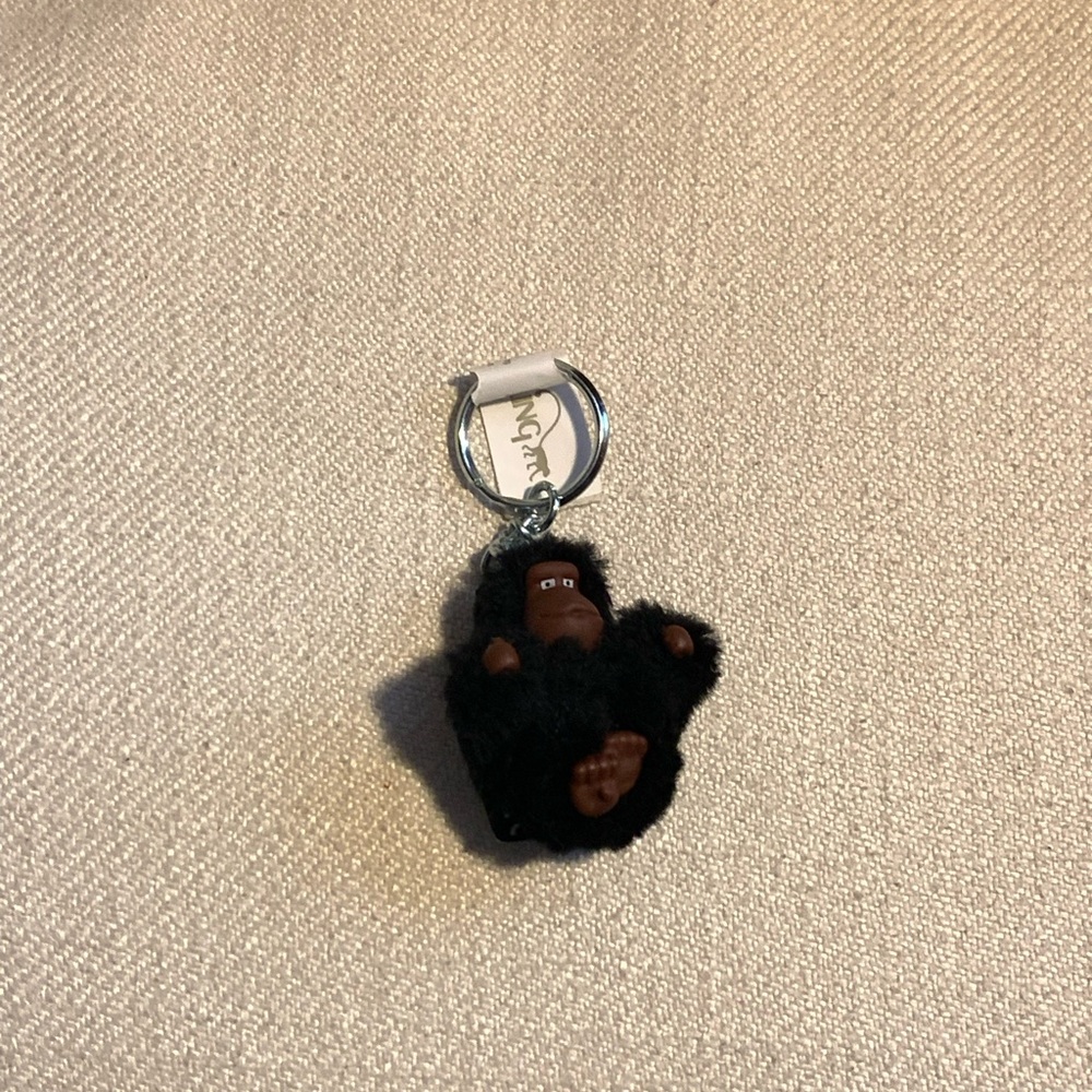 Kipling Black Monkey Keychain - image 1